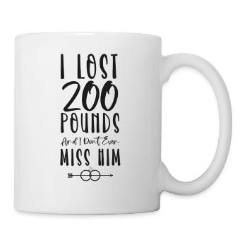 Happy Divorce Party J’ai perdu 200 - Mug blanc - blanc - Droite