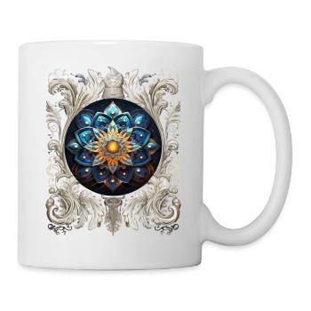 Mandala Cosmic VINTAGE - Mug blanc - blanc - Droite