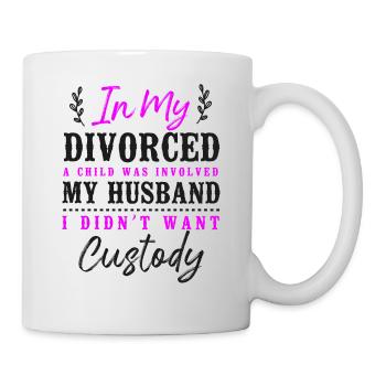 Happy Divorce Party dans mon divorce - Mug blanc - blanc - Droite