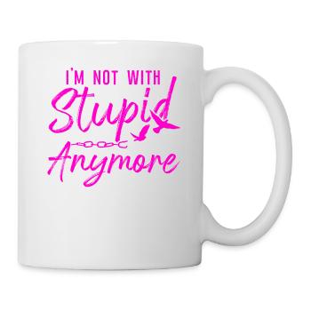 Happy Divorce Party I'm Not With - Mug - white - Right