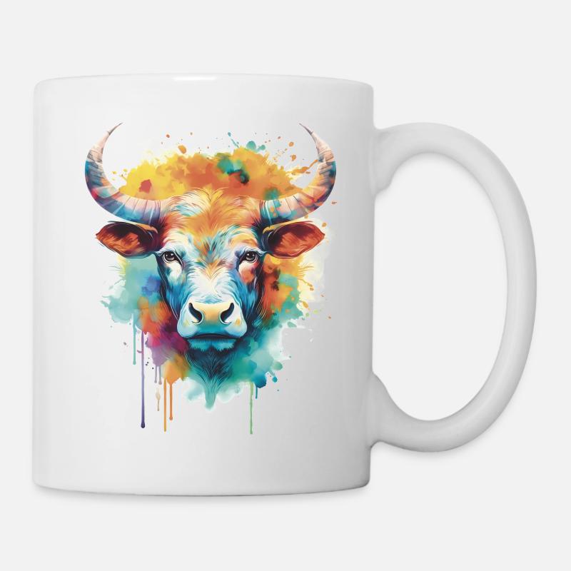 JE SUIS ♉️ TAUREAU ♉️ - Mug blanc - blanc