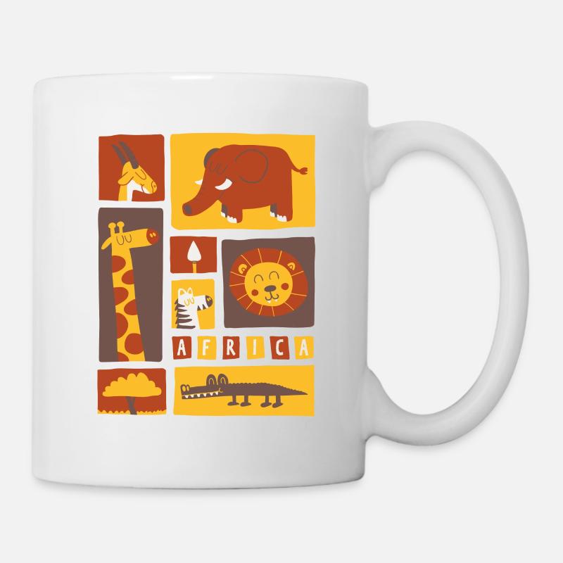 Savanne africaine - Mug blanc - blanc