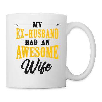 Happy Divorce Party My Ex Husband - Mug - white - Right