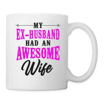 Happy Divorce Party My Ex Husband - Mug - white - Right
