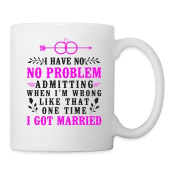 Happy Divorce Party I Have No - Mug - white - Right
