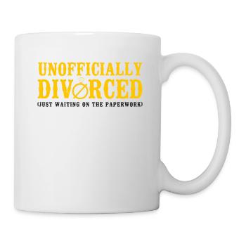Happy Divorce Party officieusement - Mug blanc - blanc - Droite