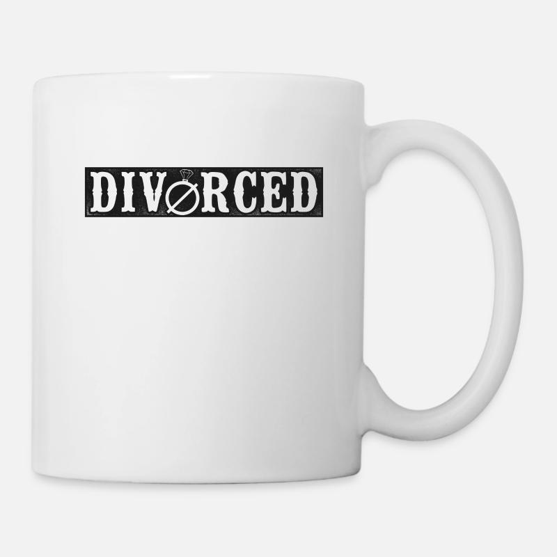 Happy Divorce Party divorcé - Mug blanc - blanc