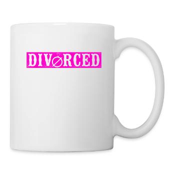 Happy Divorce Party divorcé - Mug blanc - blanc - Droite
