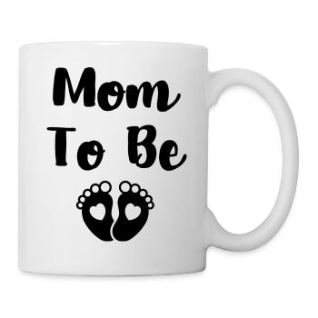 mom to be - Mug blanc - blanc - Droite