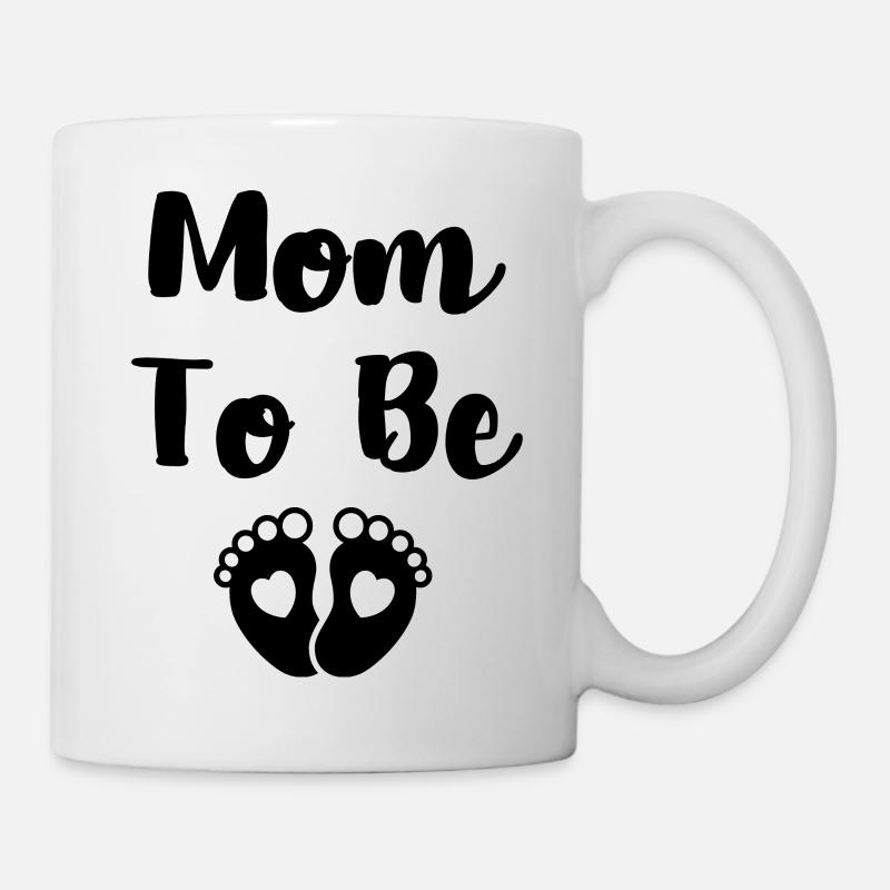 mom to be - Mug blanc - blanc