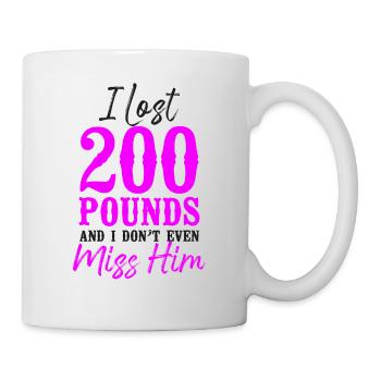 Happy Divorce Party J’ai perdu 200 - Mug blanc - blanc - Droite