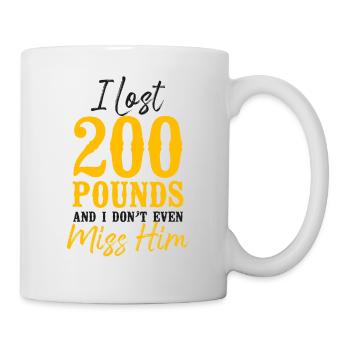 Happy Divorce Party J’ai perdu 200 - Mug blanc - blanc - Droite