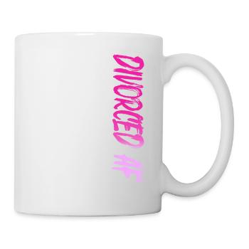 Happy Divorce Party Divorced Af - Mug - white - Right