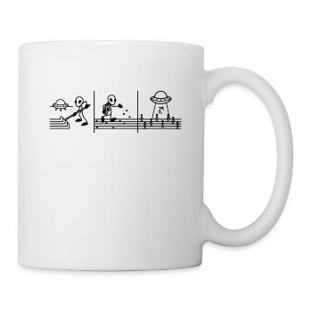 Mystery UFO Ancient Astronauts Uap Ufo - Mug - white - Right
