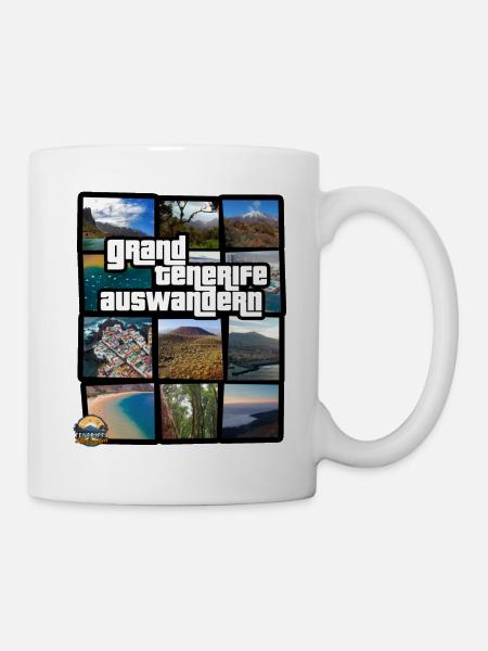 Tenerife GTA 3 - Tasse - Weiß