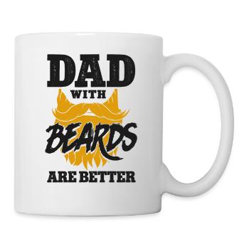 Beard Lover Bearded Man Dad Ginger - Mug - white - Right