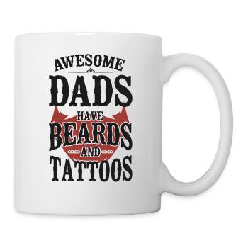 Amant barbe Homme barbu Papa - Mug blanc - blanc - Droite