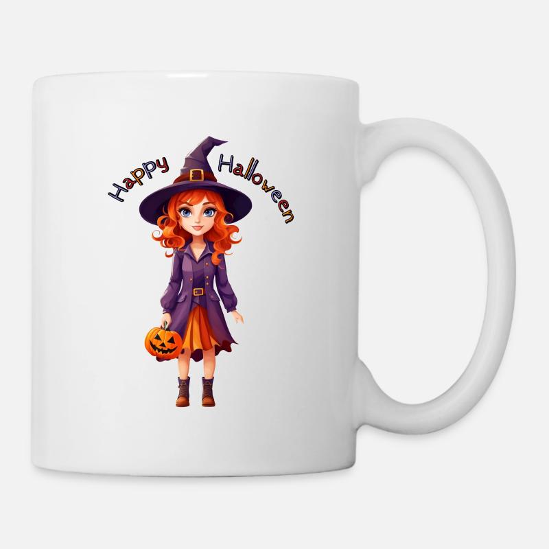 HAPPY WITCH - Mug - white
