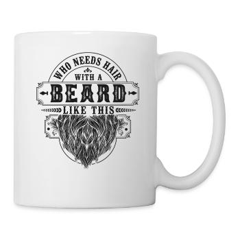 Beard Lover Bearded Man Who Needs - Mug - white - Right