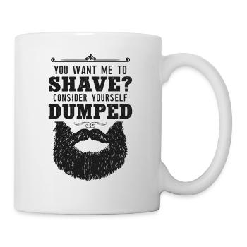 Beard Lover Bearded Man You Want - Tasse - Weiß - Rechts