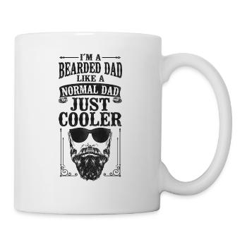 Beard Lover Bearded Man Dad I'm A - Mug - white - Right