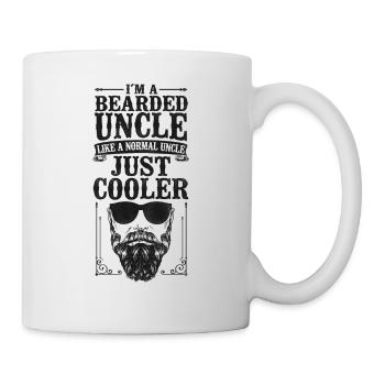 Beard Lover Bearded Man Uncle I'm - Tasse - Weiß - Rechts