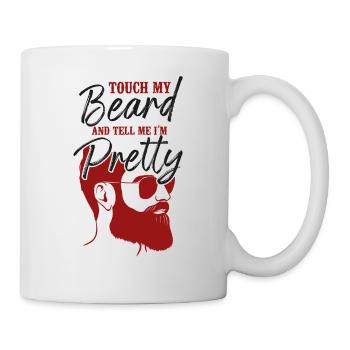Beard Lover Bearded Man Ginger - Tasse - Weiß - Rechts