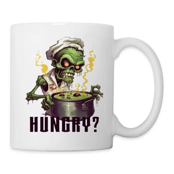Affamé? - Zombie Cook - Mug blanc - blanc - Droite