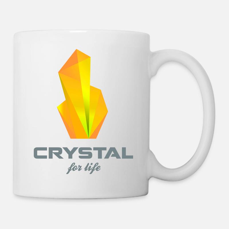 crystal for life - Tasse - Weiß