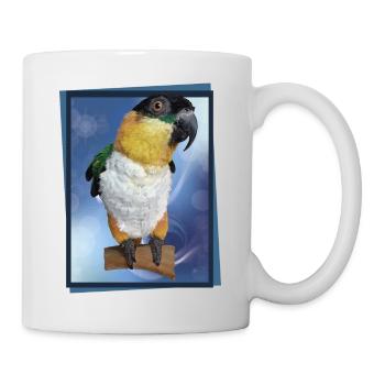 The black-headed caique - Mug - white - Right