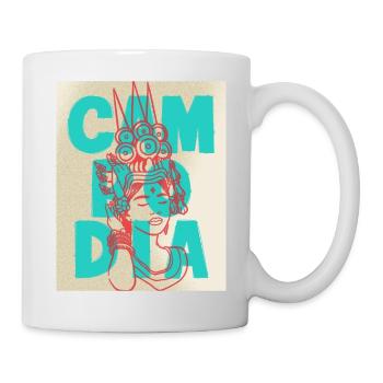 Cambodia Tradition Dance Khmer Apsara I Gift - Mug - white - Right