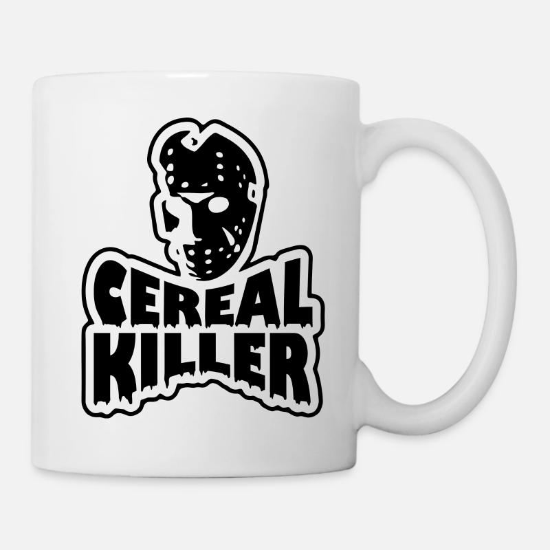 Cereal Killer - Mug blanc - blanc
