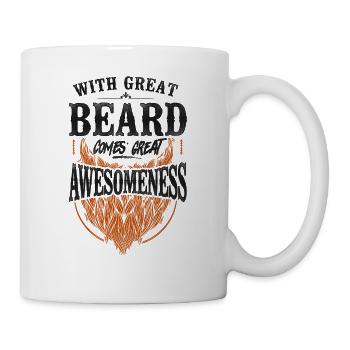 Beard Lover Bearded Man Ginger - Tasse - Weiß - Rechts