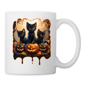 Three Halloween kittens - Mug - white - Right