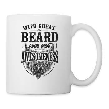 Beard Lover Bearded Man With Great - Mug - white - Right