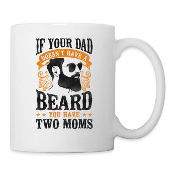 Beard Lover Bearded Man Dad If - Tasse - Weiß - Rechts