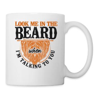 Beard Lover Bearded Man Ginger - Tasse - Weiß - Rechts