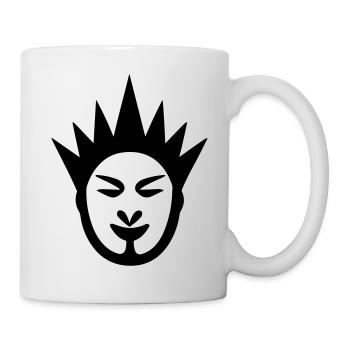 Clown - Tasse - Weiß - Rechts