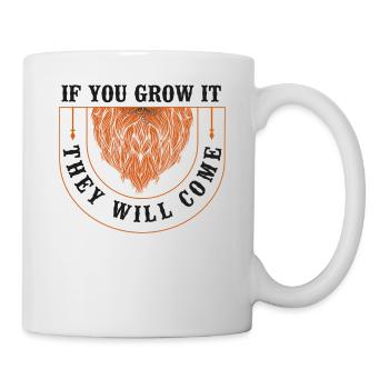Beard Lover Bearded Man Ginger - Tasse - Weiß - Rechts