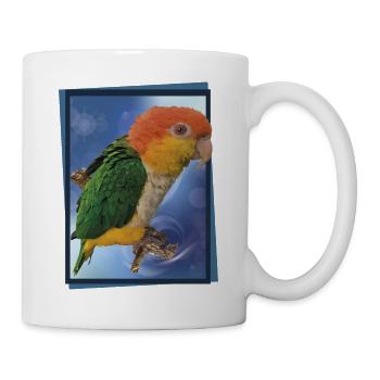 The orange-headed caique - Mug - white - Right