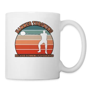 Hammer Thrower Outfit - Mug - white - Right