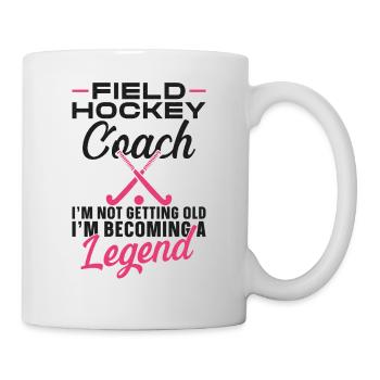 Field Hockey Coach Field Hockey - Tasse - Weiß - Rechts