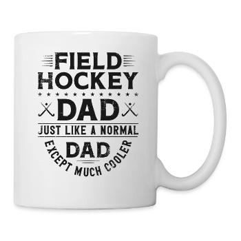 Field Hockey Dad Field Hockey Dad - Tasse - Weiß - Rechts