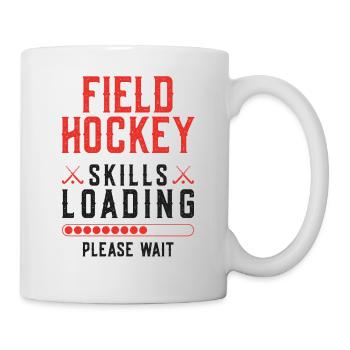 Field Hockey Field Hockey Skills - Tasse - Weiß - Rechts
