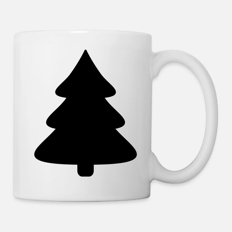 Tannenbaum - Tasse - Weiß
