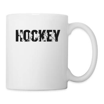 Field Hockey Hockey - Tasse - Weiß - Rechts
