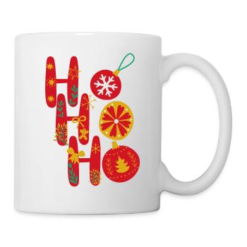 Ho Ho Ho - Tasse - Weiß - Rechts