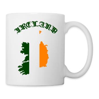 Pays de l’Irlande - Mug blanc - blanc - Droite