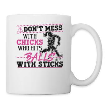 Field Hockey Adult Humor Don't - Mug - white - Right