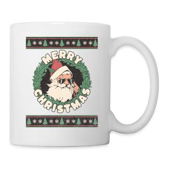 Joie de Noël : Passez un joyeux Noël ! - Mug blanc - blanc - Droite